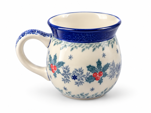 Ręcznie malowany kubek w polskie wzory ceramiczne.png