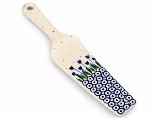 Ceramiczny uchwyt na łyżkę w kwiaty.png
