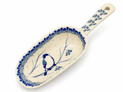 Ręcznie malowana ceramiczna łyżka z ptaszkiem.png