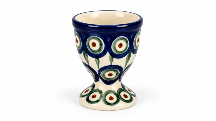 Ceramiczne jajko z ornamentami w kolorach granatu.png