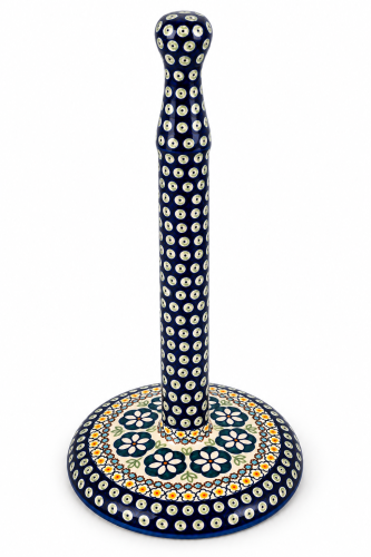 Kobaltowy ceramiczny stojak na ręczniki papierowe.png